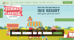 Desktop Screenshot of irisresorts.com